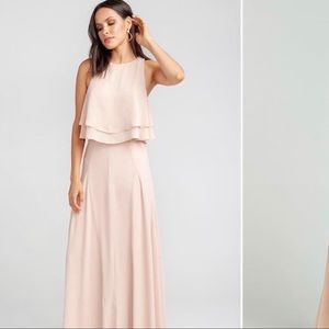 Show my your mumu King Crop Top & Princess Di Maxi